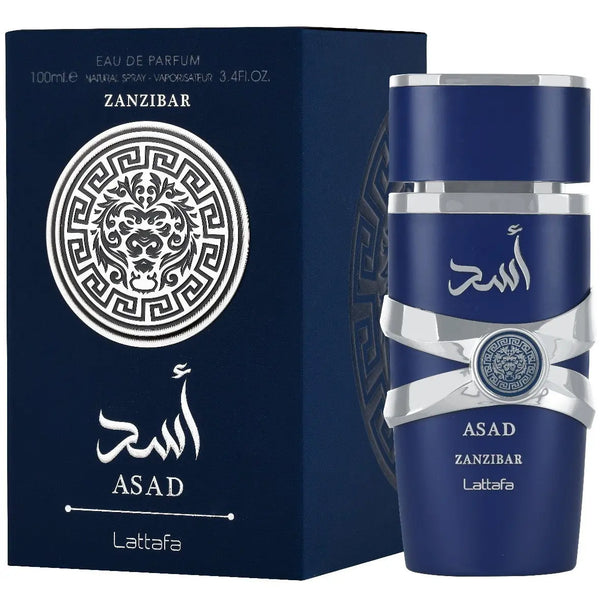 Asad Zanzibar 100ml EDP – Lattafa Perfume Spray
